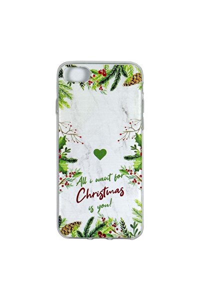 REDz Accessories Carcasă de Crăciun compatibilă cu modelul iPhone 7/8/SE2, Al...