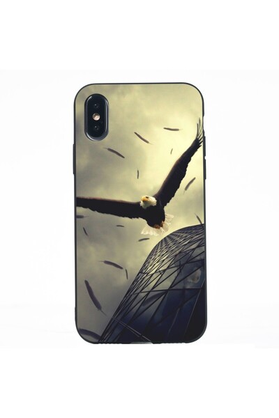 REDz Accessories Θήκη με σχέδιο χρυσής πεταλούδας, συμβατή με iPhone XS / X, ...