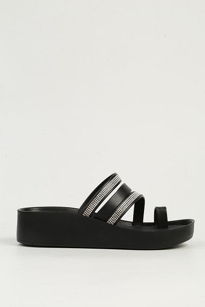 Pierre Cardin Black Women's Slippers Pc-7510