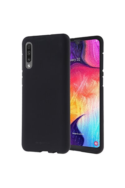 REDz Accessories Θήκη Goospery, Συμβατή με Samsung A50, μαύρη, μοντέλο με απα...