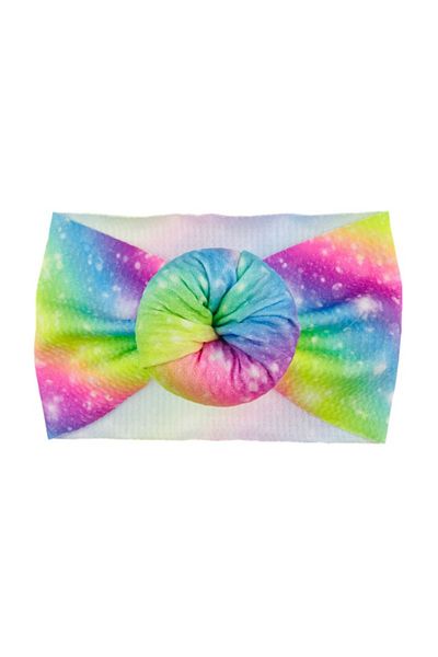 Superbaby Bentita lata tip turban cu imprimeu - Model 13