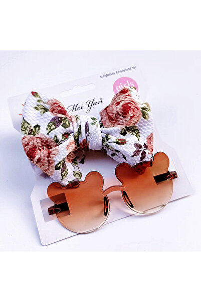 Superbaby Set bentita si ochelari de soare - Mouse 3