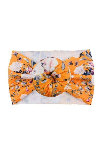 Superbaby Bentita lata tip turban cu imprimeu - Model 6