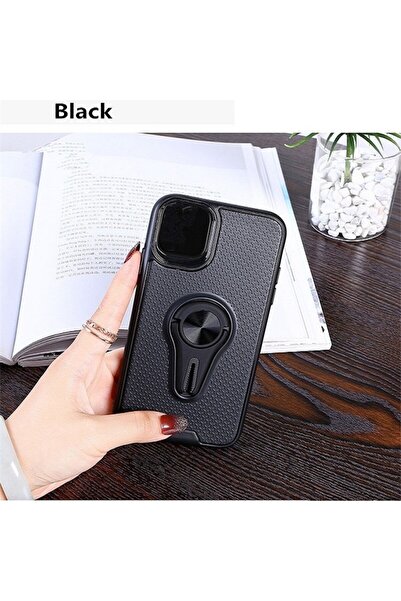 REDz Accessories Carcasă inel în formă de Y, compatibilă cu iPhone 11 Pro, ne...