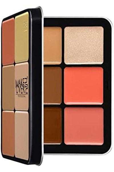Makeup مجموعة ميك أوفر 22 للوجه والبشرة - HD001 طبيعي غير لامع