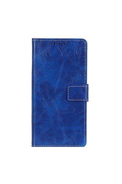 REDz Accessories Θήκη με αναδιπλούμενο κάλυμμα, για Samsung M30, μπλε, υφή Re...