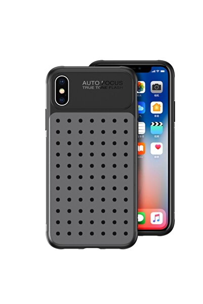 REDz Accessories Carcasă cu orificii de ventilație, compatibilă cu iPhone XR,...