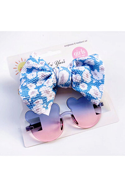 Superbaby Set bentita si ochelari de soare - Mouse 2