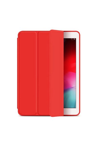REDz Accessories Husă de protecție cu clapă, iPad 5/6, 9,7 inch, model Book, roșie