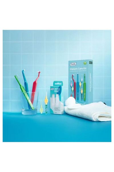 TePe Orthodontic kit for oral care and healthy dental implants