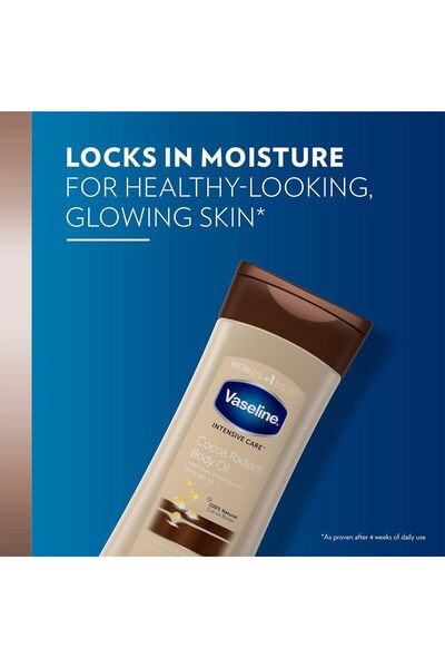 Vaseline Total Moisture Cocoa Radiant Body Gel Oil 2 x 200ml