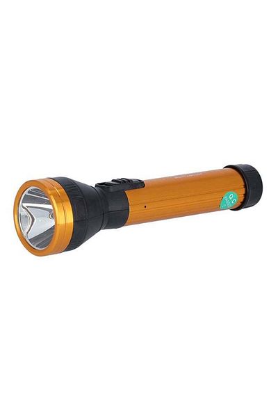 KRYPTON Rechargeable Led Flashlight – 3w Super Bright Torch, 15hr Runtime, 1200mah Battery, Outdoor-ready