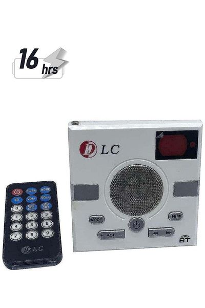 DLC Portable Bluetooth Radio Speaker with Remote Control