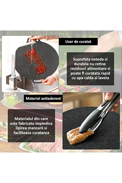 NEXTLY Japanese Cooktop, Non-Stick, Easy to Clean, Direct Cooking on Stove/Hob