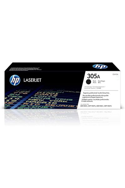 HP 305A Black Original Laserjet Toner Cartridge - Ce410A