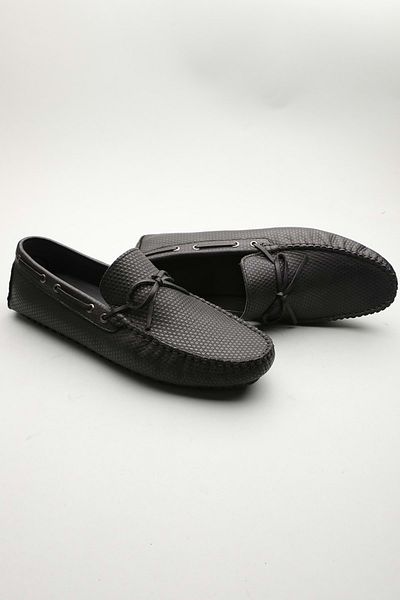 Gondol Loafer clasic pentru bărbați din piele naturală negru 41 ttx. 601194