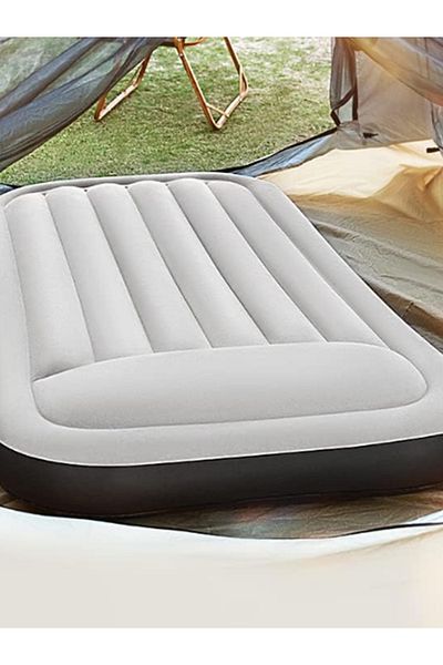 MACON Portable Twin Camping Air Mattress with Pump – Inflatable Bed for SUV, Truck, Tent, Outdoor Use
