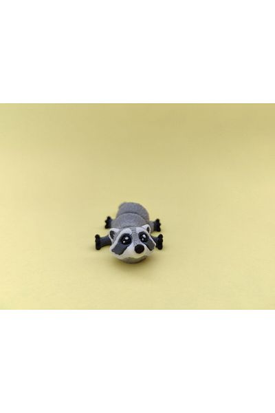 Minikbahcem Cute Raccoon Figure – 3D Toy with Movable Joints