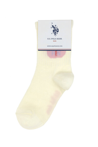 U.S. Polo Assn. Kız Çocuk 2'li Soket Çorap 50311328-VR034
