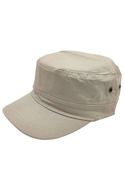 AXE SPORTSWEAR Summer Beige Color Adjustable Castro Cap with Velcro Back Cap Hunter Model Hat