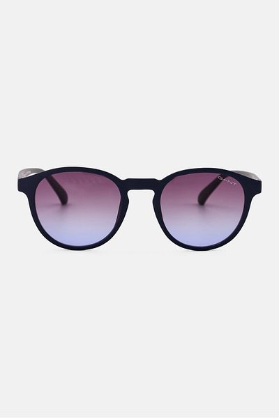 Gant Men GA7234 Round Sunglasses, Navy