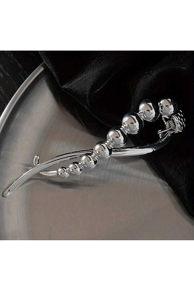 Bacoss MINIMALIST VINTAGE TWIST METAL CATARAMĂ (BC-1182)
