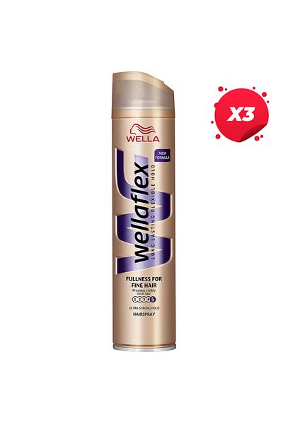 Wella X3-WELLAFLEX FIXATIV PAR 250ML PLIN PENTRU PĂR FIN