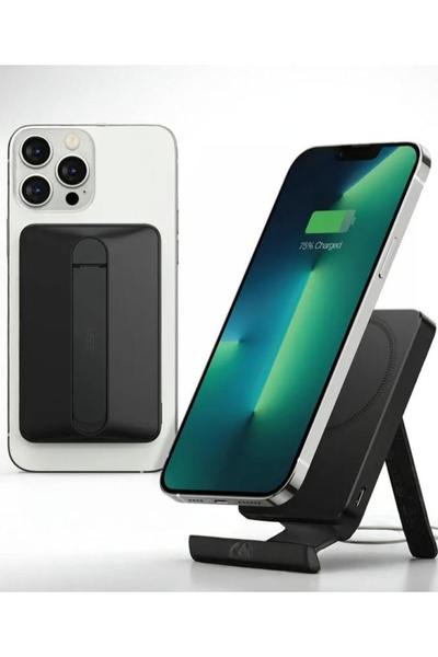 ESR Magsafe Powerbank 6000 Mah Halolock Mini Kickstand Taşınabilir Şarj Cihaz...