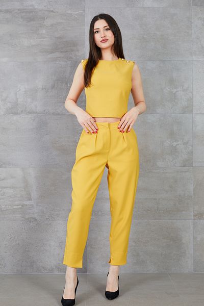 DPARİS Slit Leg Trousers