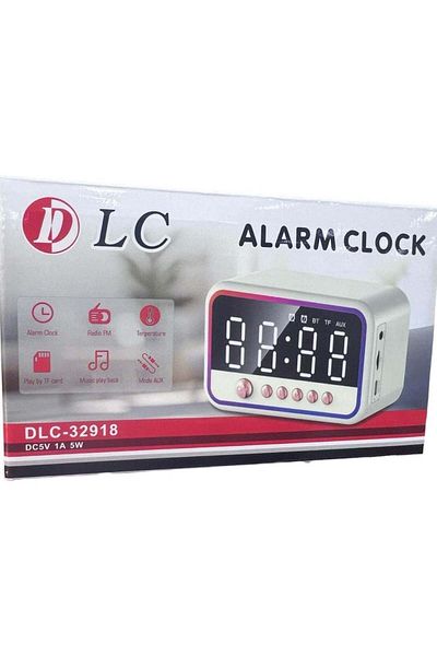 DLC Alarm Speakers Led Digital Display Sleep Timer DLC-32918