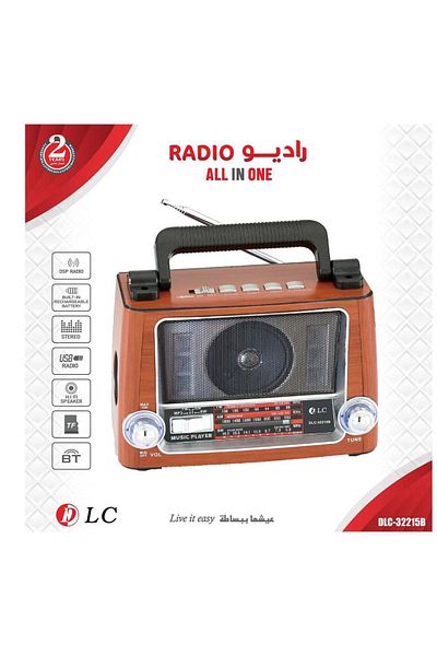 DLC Portable Bluetooth Radio DLC-32215B