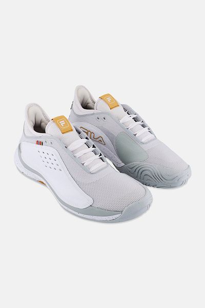 FILA Men Lace Up Outdoor Shoes, Light Grey