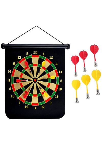 ACTION ONE Joc Darts Magnetic cu 6 sageti incluse, 40 x 50 cm