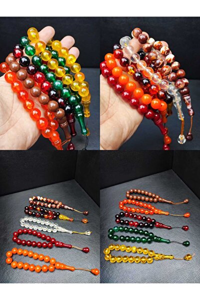 DİGİFULL Akrilik Monomer Efe Maskot Şakşak 5'Li Tesbih Hediyelik Aksesuar 962...