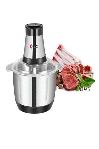 DLC Steel Electric Chopper 4L Capacity 350 W 39404 Silver