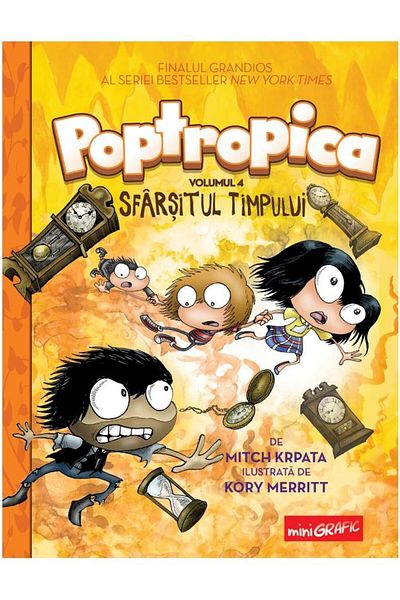 Editura Arthur Poptropica. Volumul 4. Sfarsitul timpului, Mitch Krpata