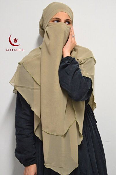 Bilenler 3 Layer Chiffon Soufflé (Practical Shawl)