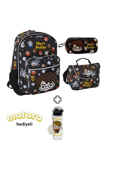 GENC DIJITAL BASKI Harry Potter School Bag Set