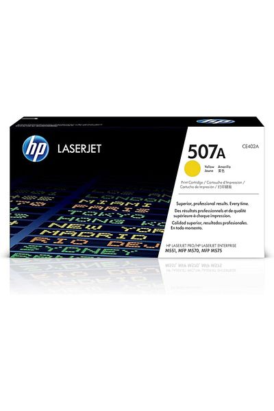HP 507A Yellow Original Laserjet Toner Cartridge