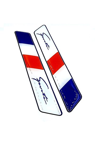 BsElektronik France Çamurluk Logosu Uyumlu Damla Sticker - France Sports Sticker Damla