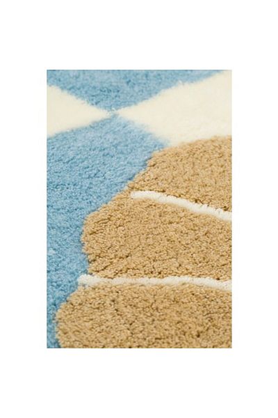 Chilai Home Set 3 covorase baie, Alessia Home, Star Fish albastru