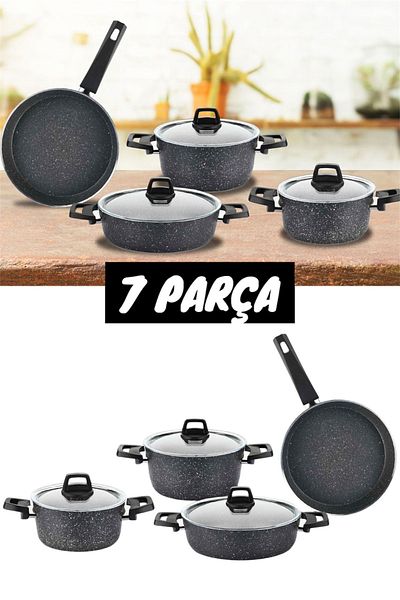 Bayev Royal 7 Piece Granite Cookware Set Mother's Day Special Set Special for Mothers