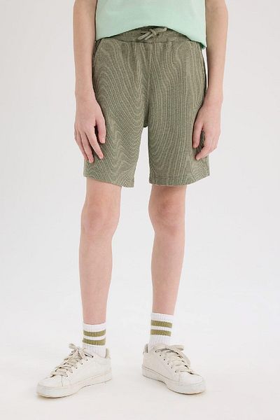 DeFacto Boy's Waffle Shorts E6891A825Sm