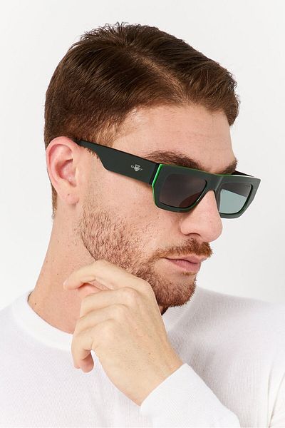 Gant Men Ga0001398n54 Rectangular Sunglasses, Green