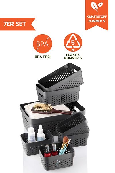 Ginza Maison 7-teiliger Mehrzweck-Organizer Penta Corner Basket