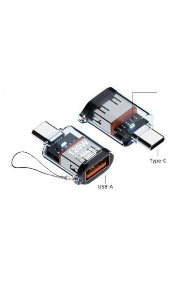 silabor Type-C to USB 120W Supported 10 Gbps Converter Converter