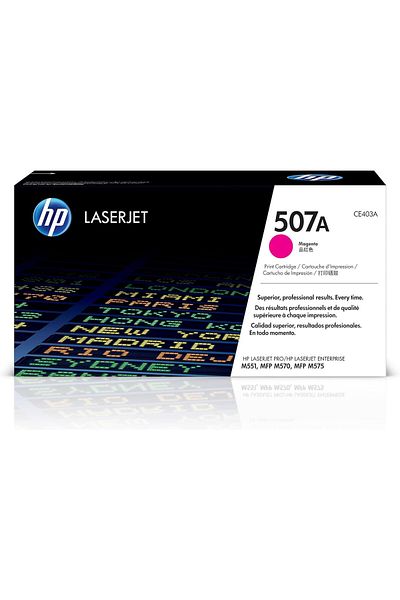 HP 507A LaserJet Toner Cartridge Magenta
