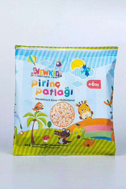Mandalina& Elma Pirinç Patlağı 50 g