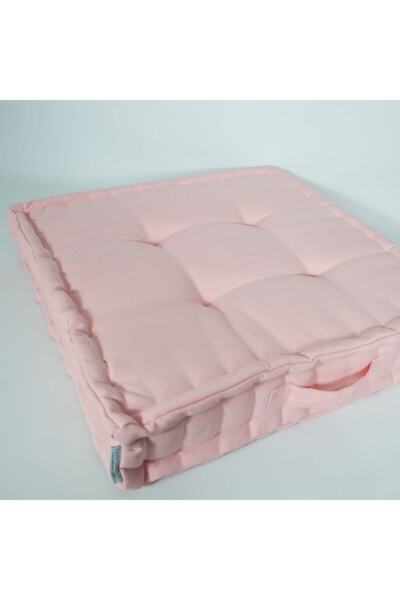 Dear Deer Love Pink Biscuit Cushion - French Mattress Linen