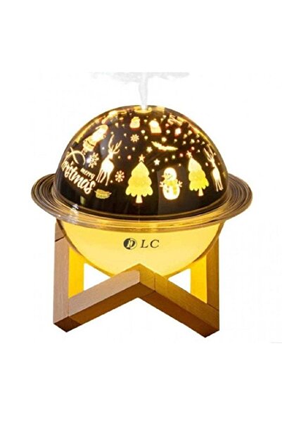 DLC مصباح قمري مع موزع بقاعدة خشبية ٢.٥ واط - DLC-32502